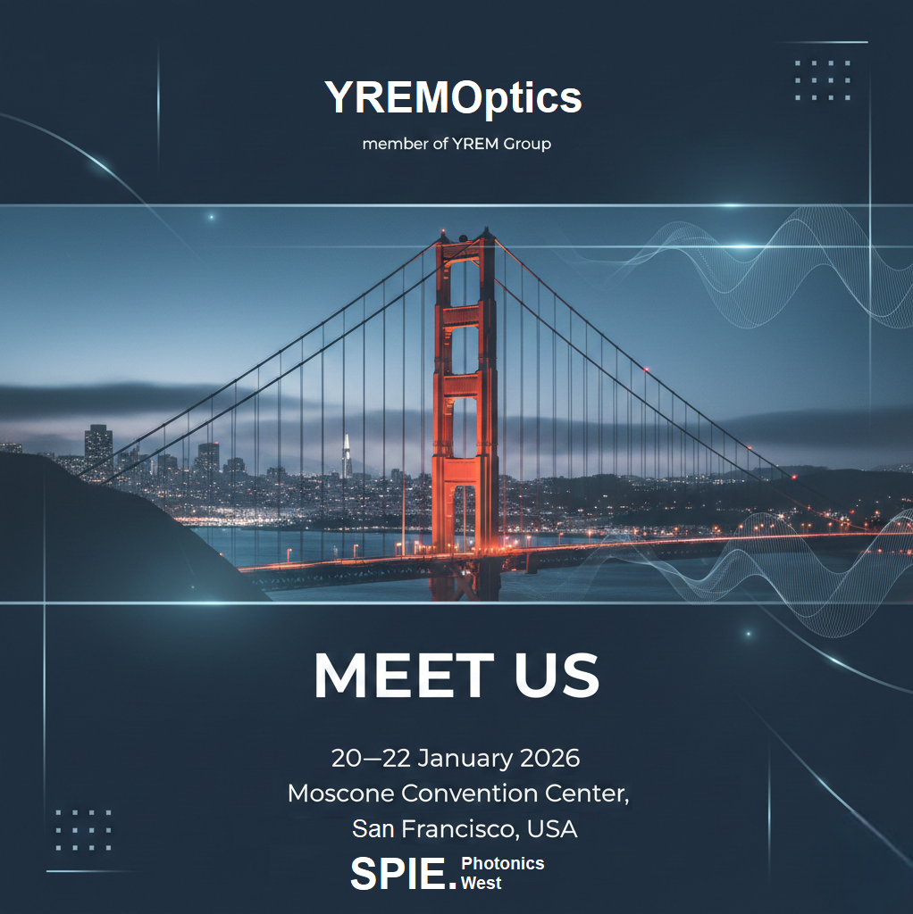 YREMOptics SPIE Photonics West 2026 San Francisco